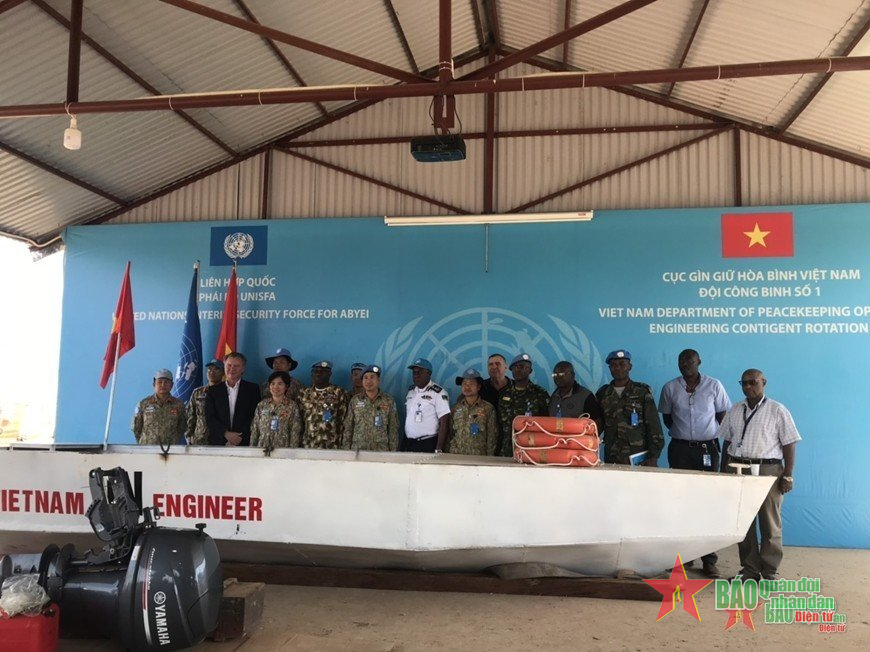 Những con thuyền sắt tại khu vực Abyei